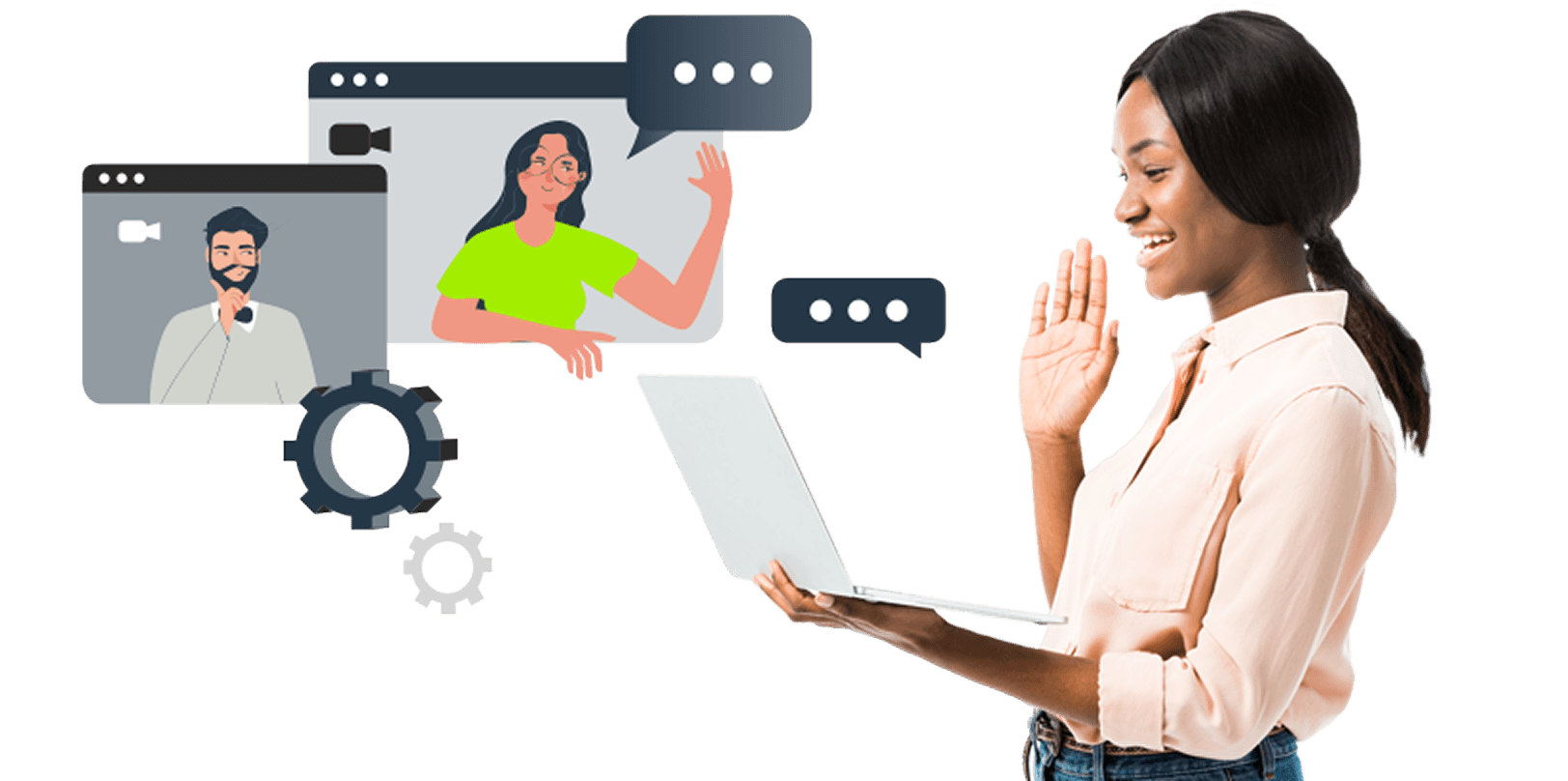 Frontend that is aware of the demands of the network sector