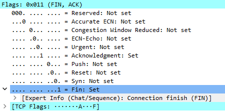 Connection closing