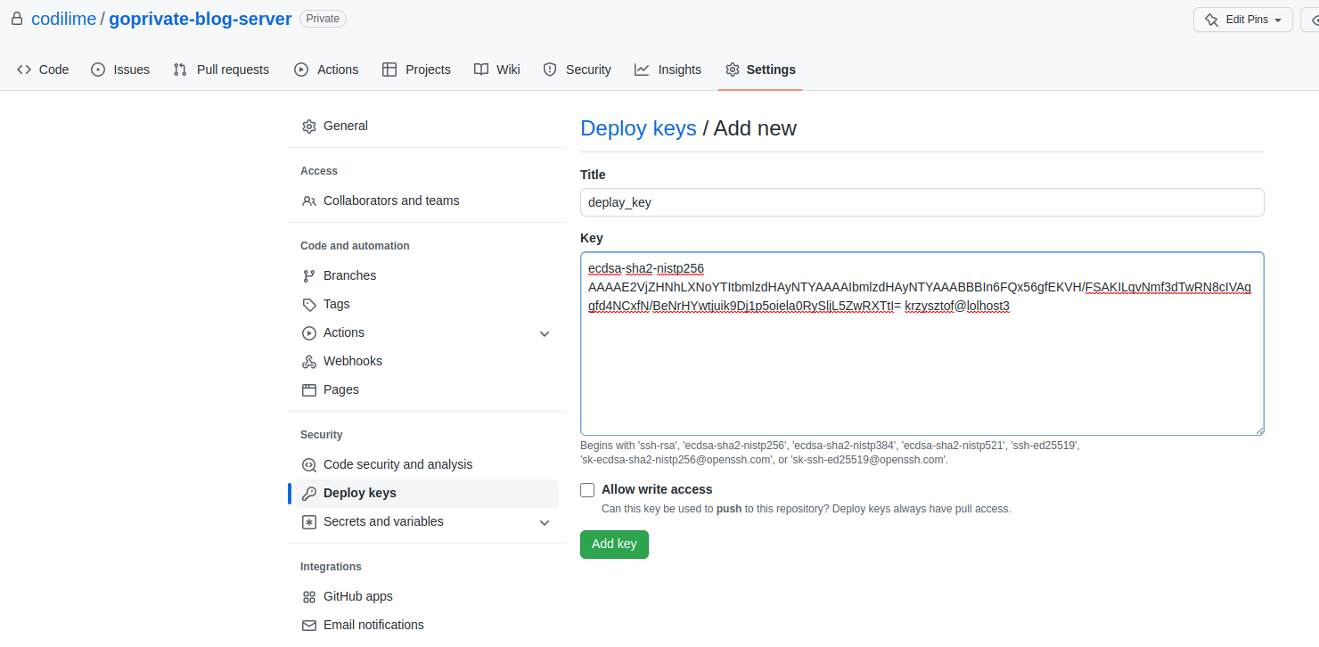 Adding SSH keys to GitHub