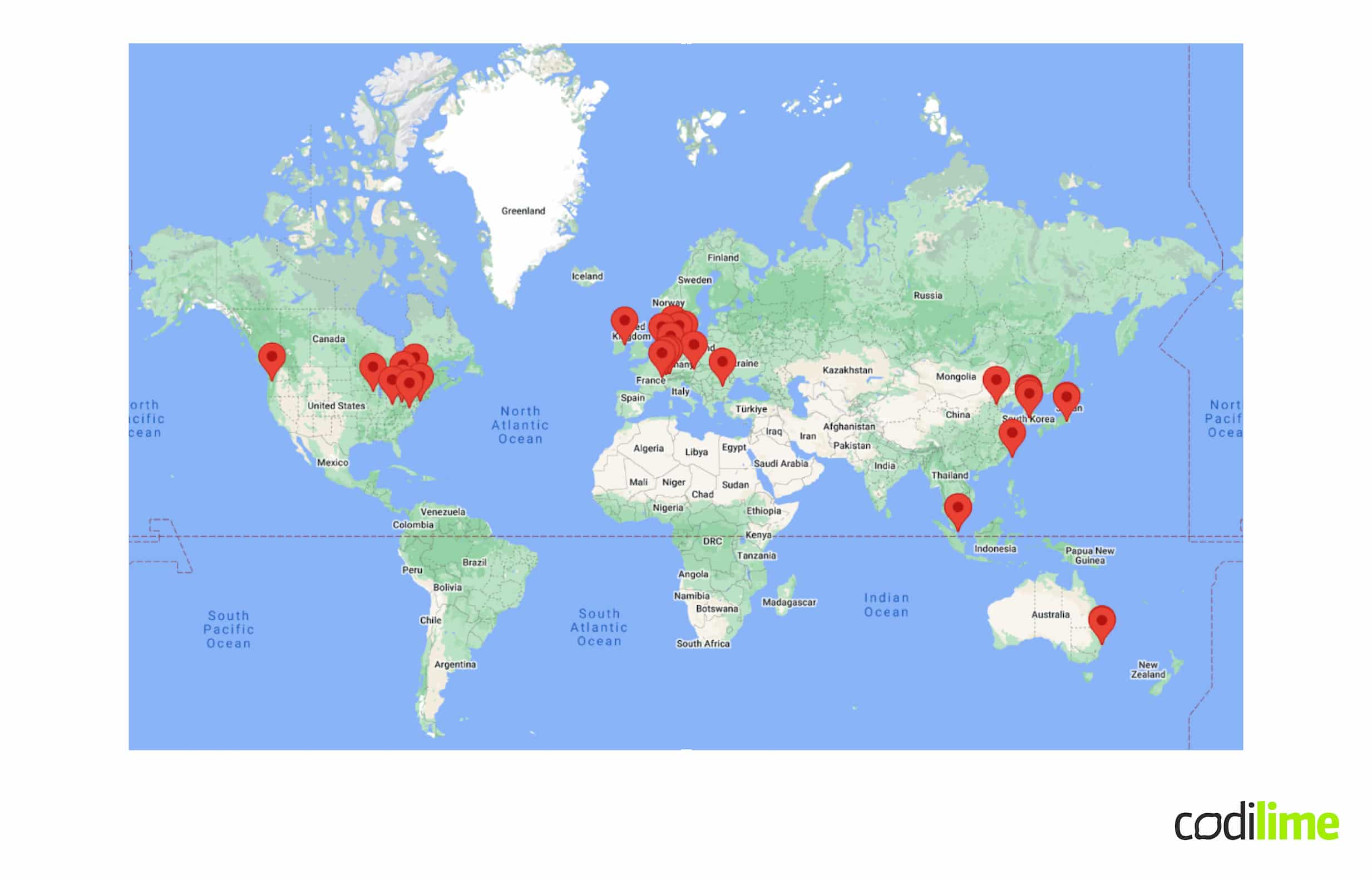 SCION-Internet production map