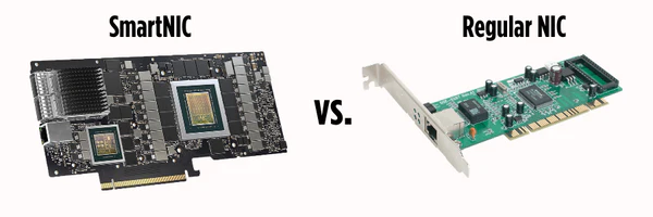 SmartNIC vs. regular NIC