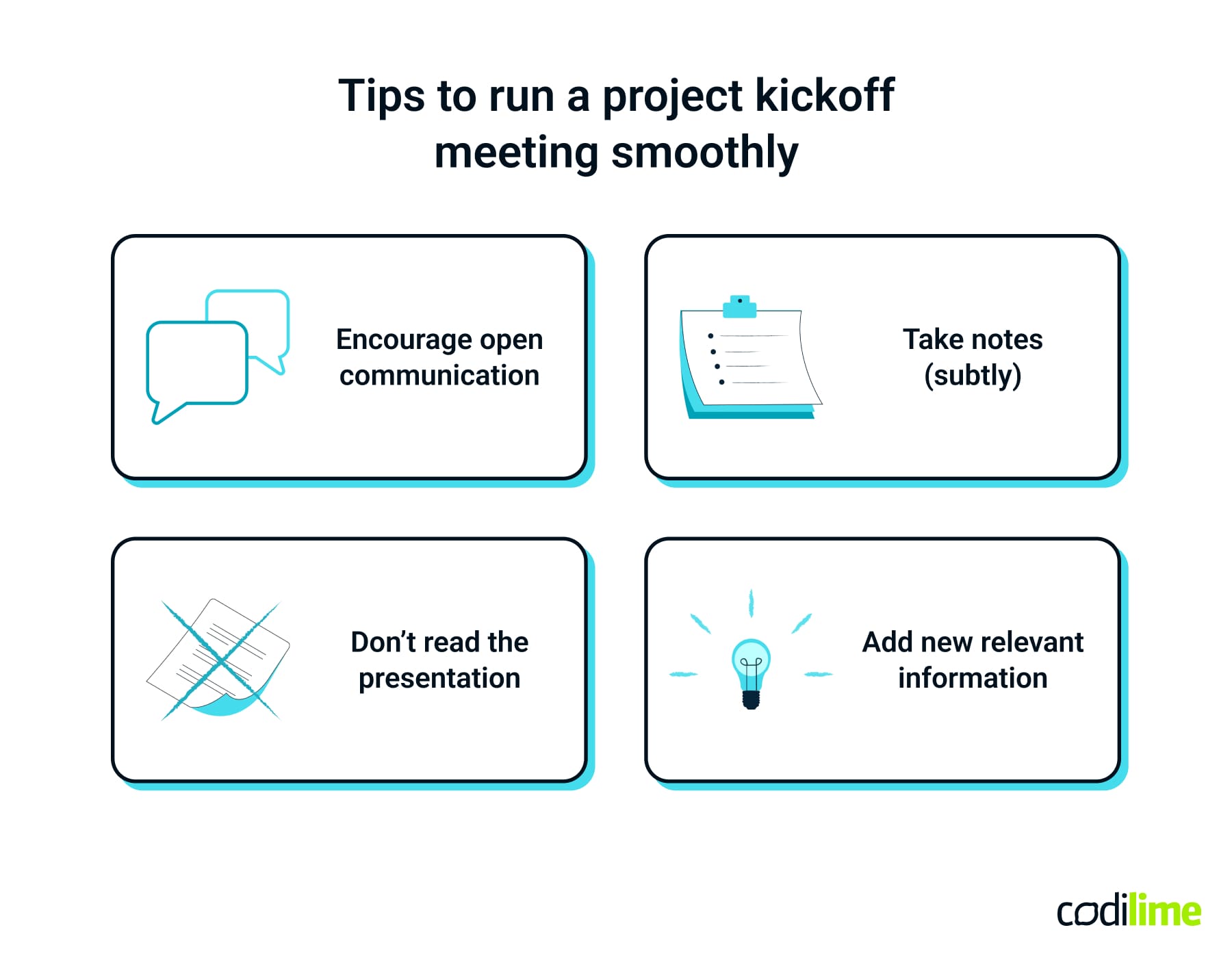 Tips for a smooth project kickoff meeting