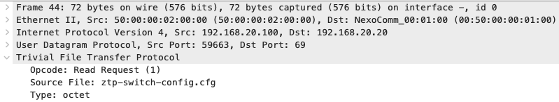 ZTP zero-touch provisioning 