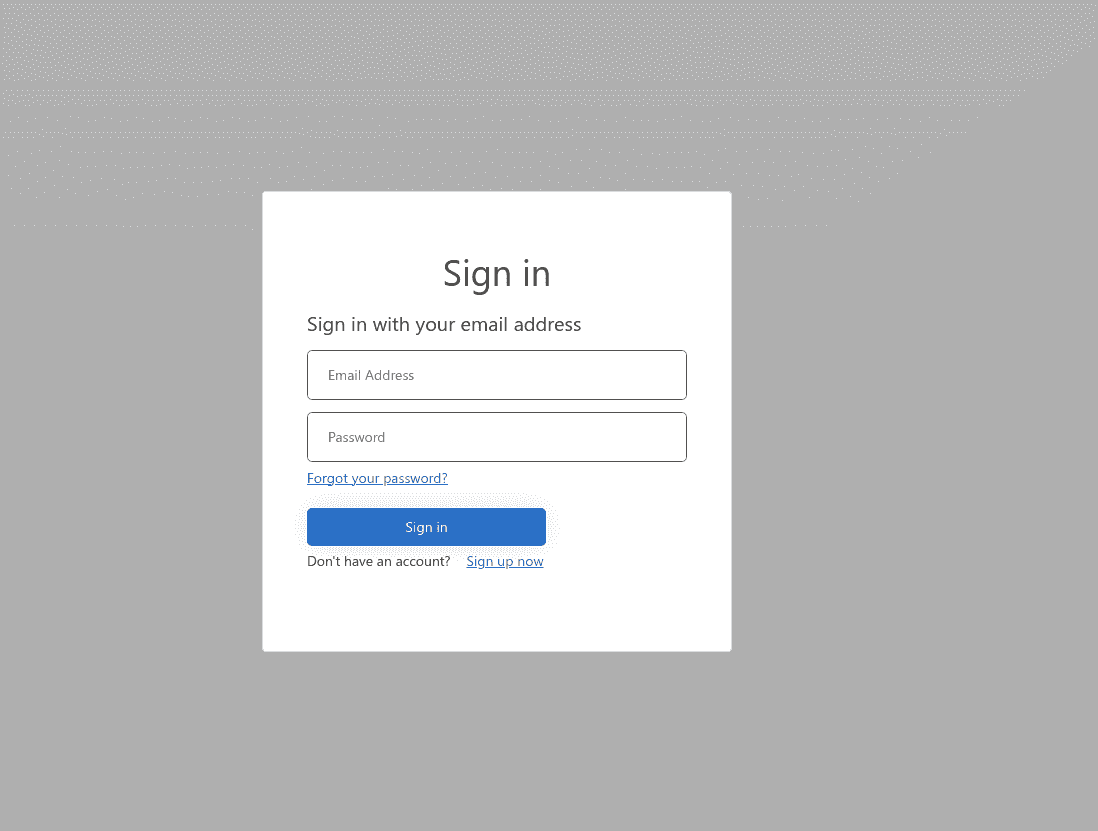  login page