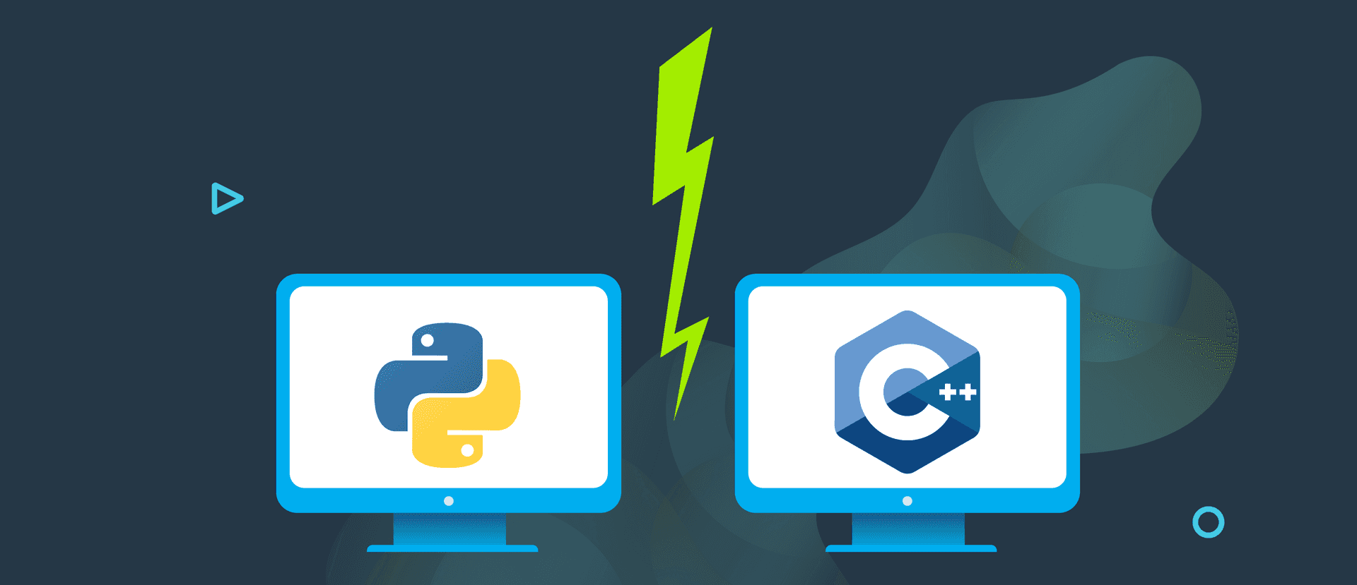 Thumbnail of an article about Python vs. C++ — what is the difference between these languages?