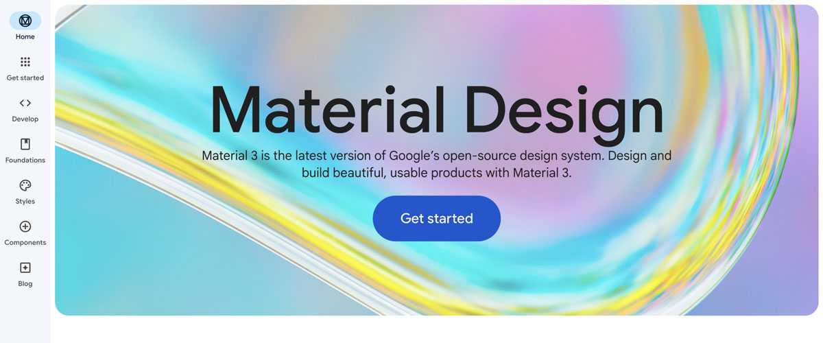 UX design system Google Material Design System